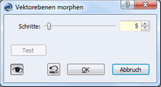 Morph Marked Vector Layers Dialog